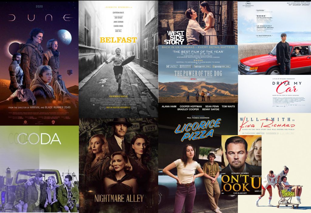 Best Picture 2022? Summary of all Ten Best Picture Nominees.